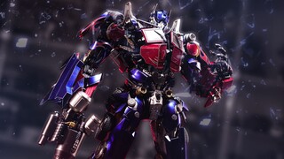 [New product unboxing] Poor accessory Threezero DLX Optimus Prime play sharing with stop motion anim