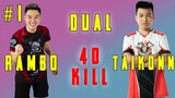RAMBO TAIKONN Dual Miramar Top 1 40Kill