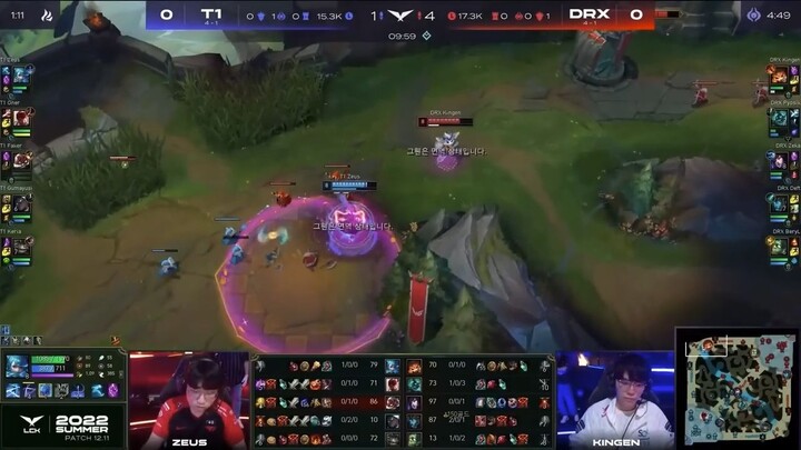 LCK Mùa Hè 2022_ T1 vs DRX - Full Highlights _ Ván 1, 2 _ Tuần 3 Ngày 3