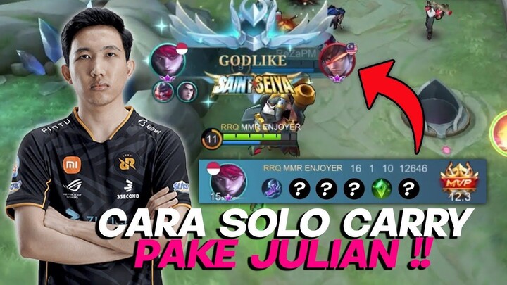 BUILD JULIAN SATU SKILL MATI! - Mobile Legends