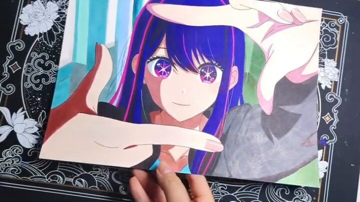 I admit it! All my paintings are printed