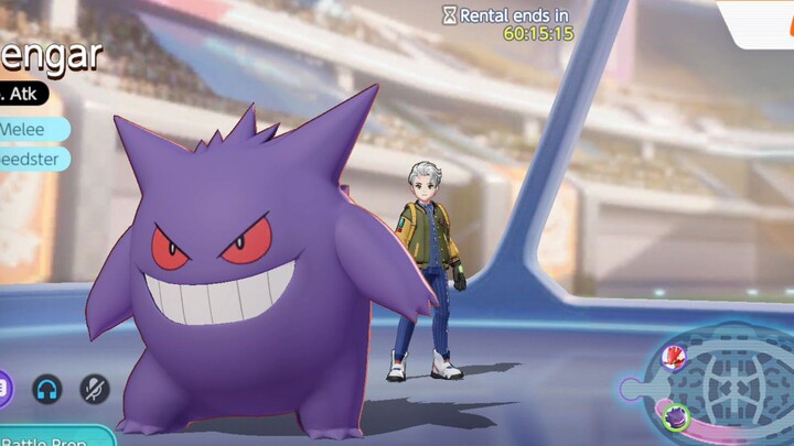 Using Gengar in 2v1 Private room Against Ultra Class Player ~ Pokémon Unite