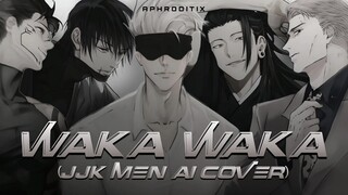 [AI Cover] Sukuna, Toji, Gojo, Geto & Nanami - Waka Waka (Lyrics)