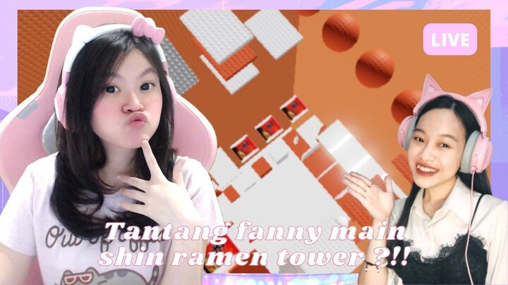 TANTANG @FannyTjandra MAIN TOWER RAMEN DAN CHIKI !! [SHIN RAMEN & CHIKI TOWER RO