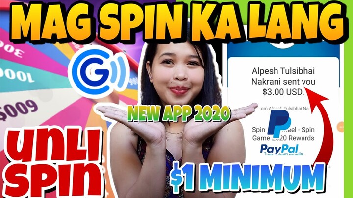 EARN UNLIMITED $1 BY SPINNING | WITH PROOF | NEW APP 2020 | FREE GCASH/PAYPAL MONEY