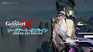 『 Crossing Field 』Genshin Impact x Sword Art Online