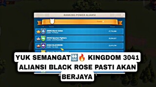 kingdom 3041 umur 1 hari?? aliansi Indonesia pasti akan berjaya black rose🌹#riseofkingdoms#gamermuda