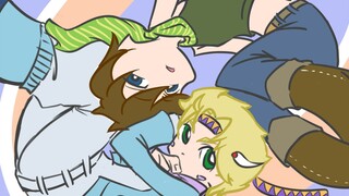 [JOJO Handwriting] When you open JOJO with the style of Angel with Garterbelt