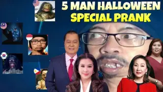 5 Man HALLOWEEN Special Prank In Mobile Legends