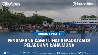 'Saya Kira Sepi, Ternyata Padat Sekali' Kata Penumpang Kaget Lihat Kepadatan di Pelabuhan Raha Muna