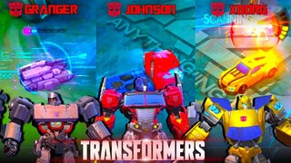 3 TRANSFORMERS SKINS GAMEPLAY - GRANGER - MEGATRON, X BORG - BUMBLEBEE, JOHNSON - OPTIMUS PRIME | ML