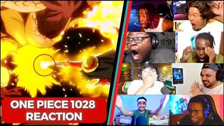 🔥 Luffy Vs Kaido Conquerors Haki Clash Reaction Mashup - One Piece 1028 Reaction Mashup -