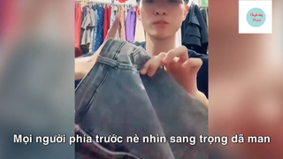 Chủ shop đăng clip 'XÉ QUẦN ÁO' dễ hơn cả xé khô gà khiến người xem HOANG MANG cực độ #lifestyle