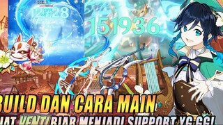 Build Dan Cara Main Venti Biar Jadi Crowd Crontroller Yang Baik! - Genshin Impact Indonesia