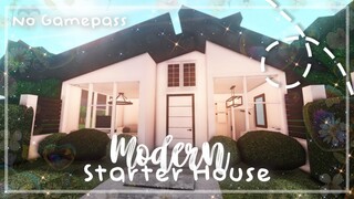 Roblox Bloxburg - No Gamepass Starter Modern House - Minami Oroi