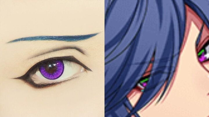 Dice Arisugawa from Hypnosis Mic 有栖川帝統 | Tutorial: Anime Eye Makeup 282