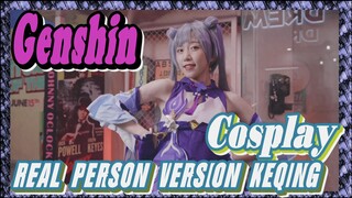 [Genshin,  Cosplay] Real person version Keqing