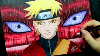 Speed Drawing - NARUTO SENNIN MODE