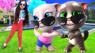 Mèo dễ thương Điệu nhảy múa và hát mắt mèo đầy Mega Mix phần 33 🐱💙