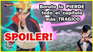 Boruto lo PIERDE todo: el capítulo más TRAGICO | Spoiler Resumen