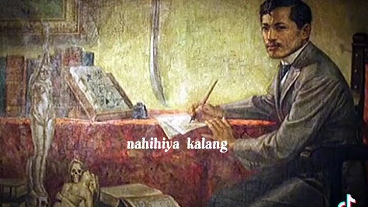 "Jose Rizal once said"