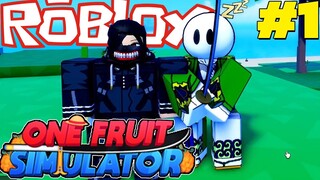 LE MEILLEURE JEU ONE PIECE EST ARRIVER SUR ROBLOX ! One fruit simulator ft @ShizutoVF