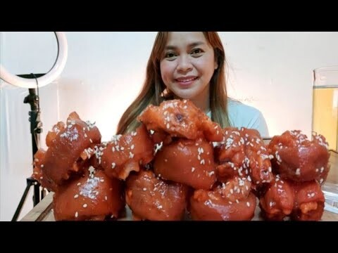 SPICY PIG TROTTERS MUKBANG