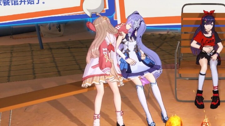 The two little ones are playing quite big 🤧