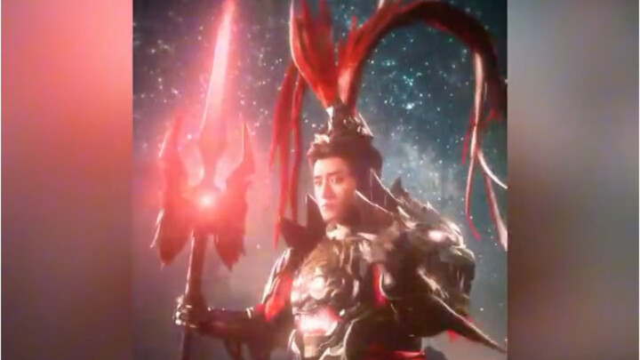 Oh my god, I've been waiting for this moment—Sun Yizhou finally did a cosplay of Lubu!