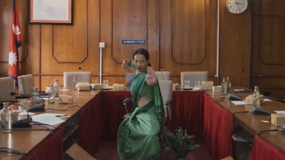 ashika tamang in parliament 🤣