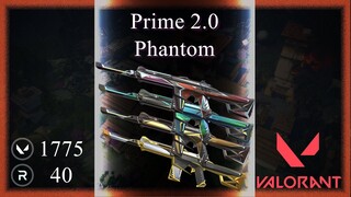 Over 9 minutes of Prime 2.0 Phantom gameplay - Valorant Skins Montage