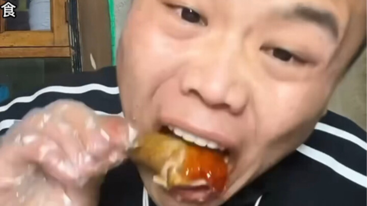 Makan ayam pengemis?