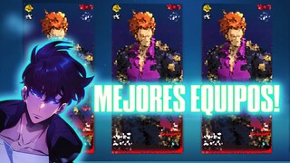 💥¡Los MEJORES EQUIPOS de CADA ELEMENTO!💥 Solo Leveling: Arise