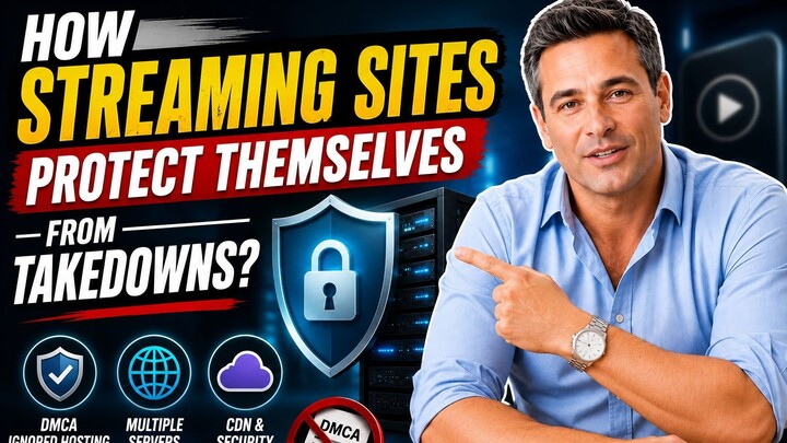How Streaming Sites Protect Themselves from Takedowns? 2026 Guide