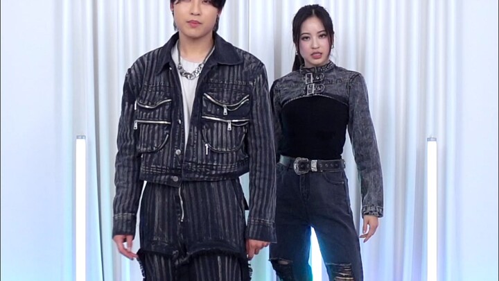 Tantangan Tari Pasangan "Thunder" SEVENTEEN [Ellen dan Brian]