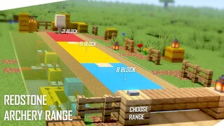 Cara Membuat Redstone Archery Range - Minecraft Indonesia