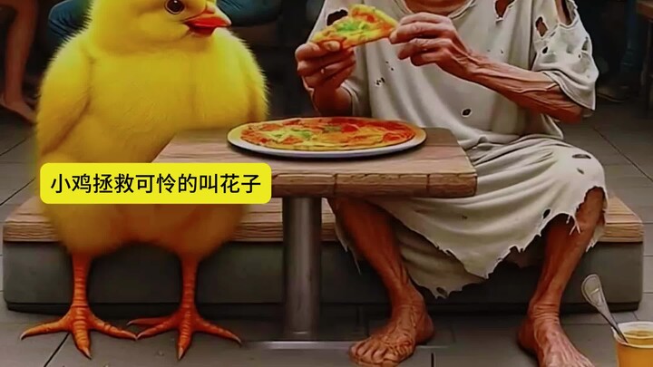 小鸡拯救可怜的叫花子