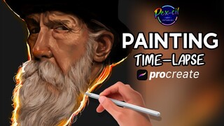 Pex-cil [ PAINTING ] คุณปู่ ซู่ซ่า | วาดด้วย Procreate | Time-lapse