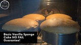 สูตรสปันจ์เค้กพื้นฐาน การันตีไม่มีพลาด Basic Vanilla Sponge Cake NO FAIL Guarantee! | AnnMade