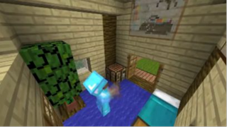 bể bơi trong nhà #minecraft