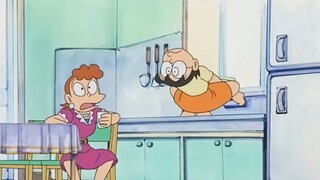 Little Dora turned the house into a forced exercise room, which hurt Nobita's mother and Suneo's mot