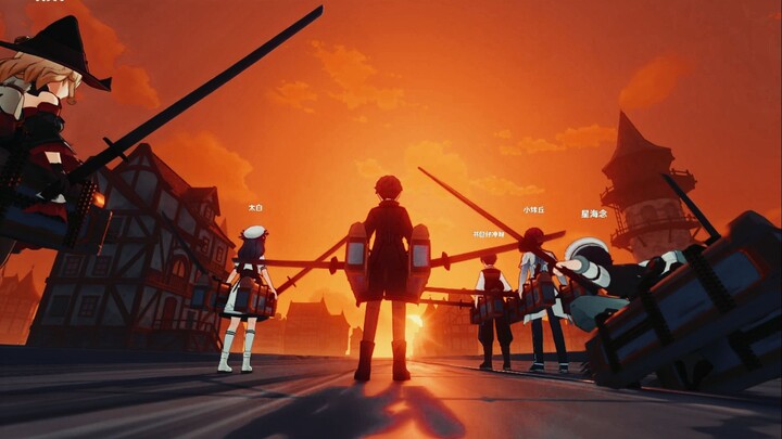 ฉันถ่ายภาพคนแคระที่กำลังถอยทัพใน เก็นชินอิมแพกต์