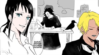 KISAH NICO ROBIN MENJADI PASUKAN REVOLUSIONER & DRAGON MEMINTA SABO MEMBUJUKNYA - PART 1