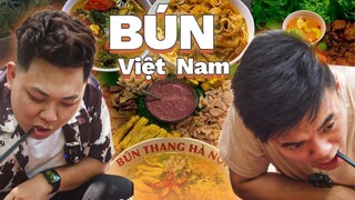BÚN. Rất nhiều BÚN (Gần hết các loại bún ở Hà Nội)