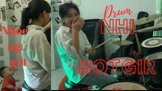 Liên Khúc Đánh Trống Chachacha | Drum Ni Ni( pha ngủ gật hài hước)