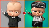 Boss Baby Glow Up Into Bad Boy | Boss Baby Glow Up