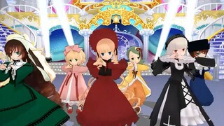 【MMDローゼンメイデン】ドール達で白金ディスコ
