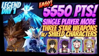 5550 DAY 1 LEGEND OF THE VAGABOND SWORD TIPS (3 STARS WEAPONS)