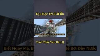 Anh Đen Xì Xì Troll Game Khiến Thầy Giáo Bất Lực - Tập 52 🤣 #shorts