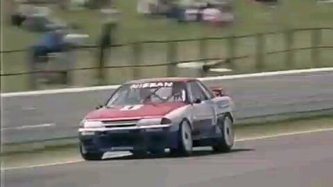 Nissan skyline r32 gtr touring car in top 10 1991 bathurst